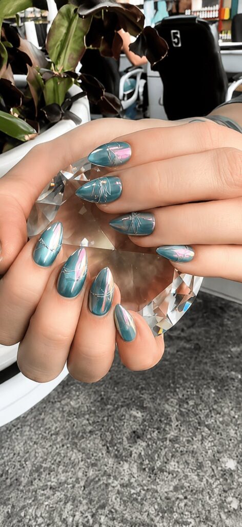 Group manicure with friends at Sophie's Nails Salon Edmonton