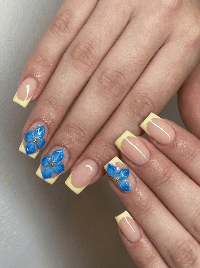Seasonal nail art at Sophie's Nails Salon in Edmonton